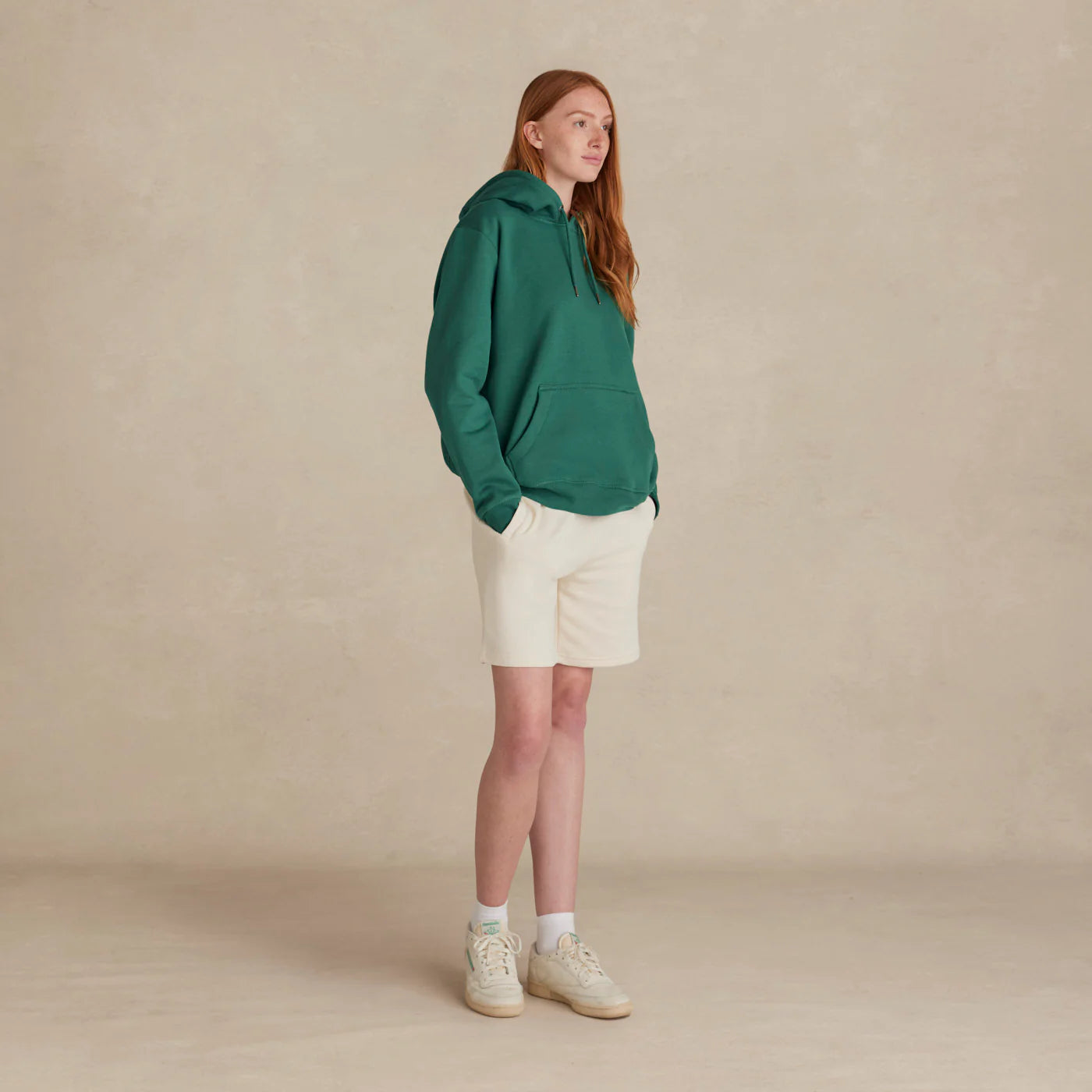 UNISEX HOODIE BOTTLE GREEN