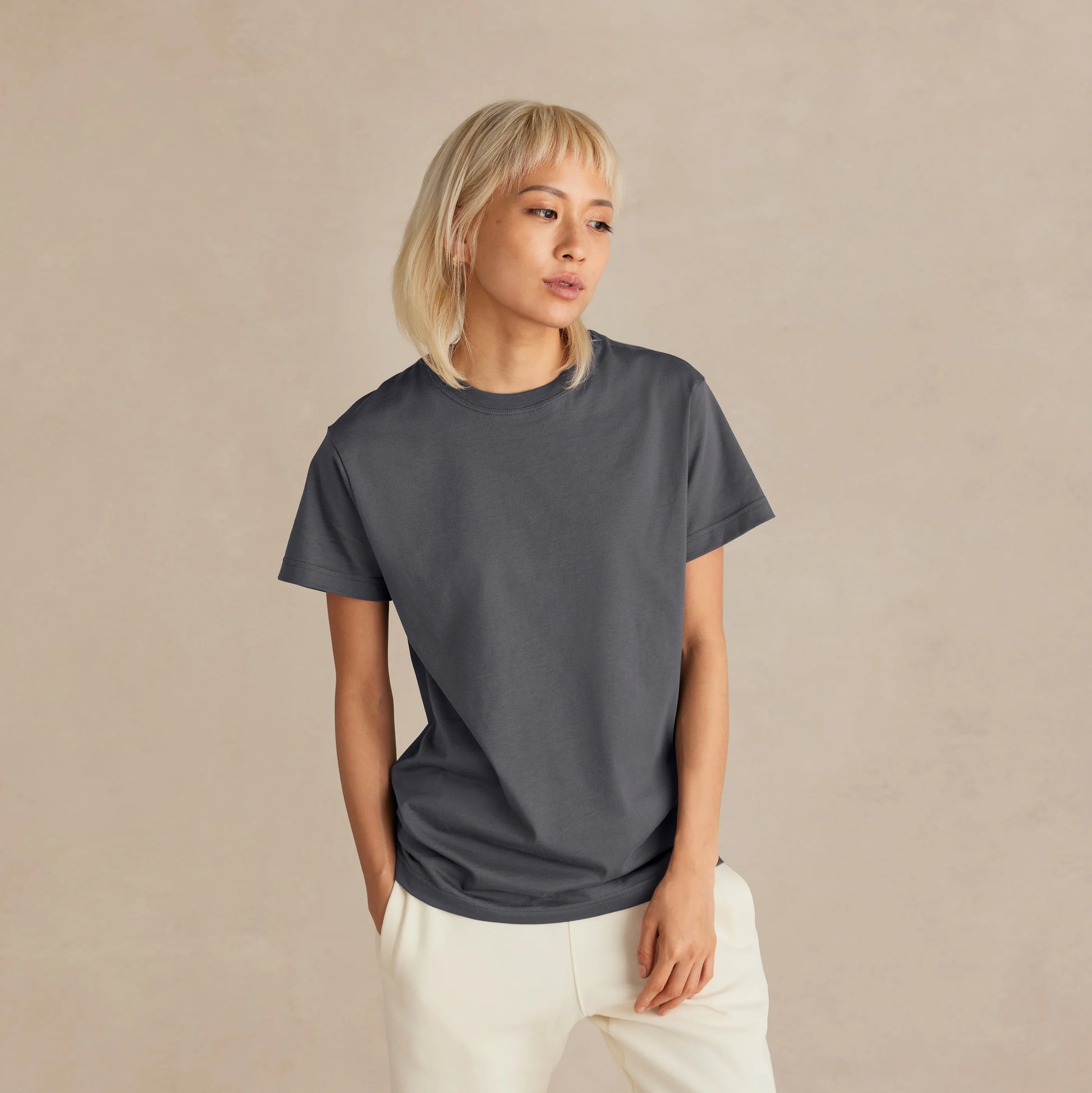 UNISEX OVERSIZES T-SHIRT PLAIN
